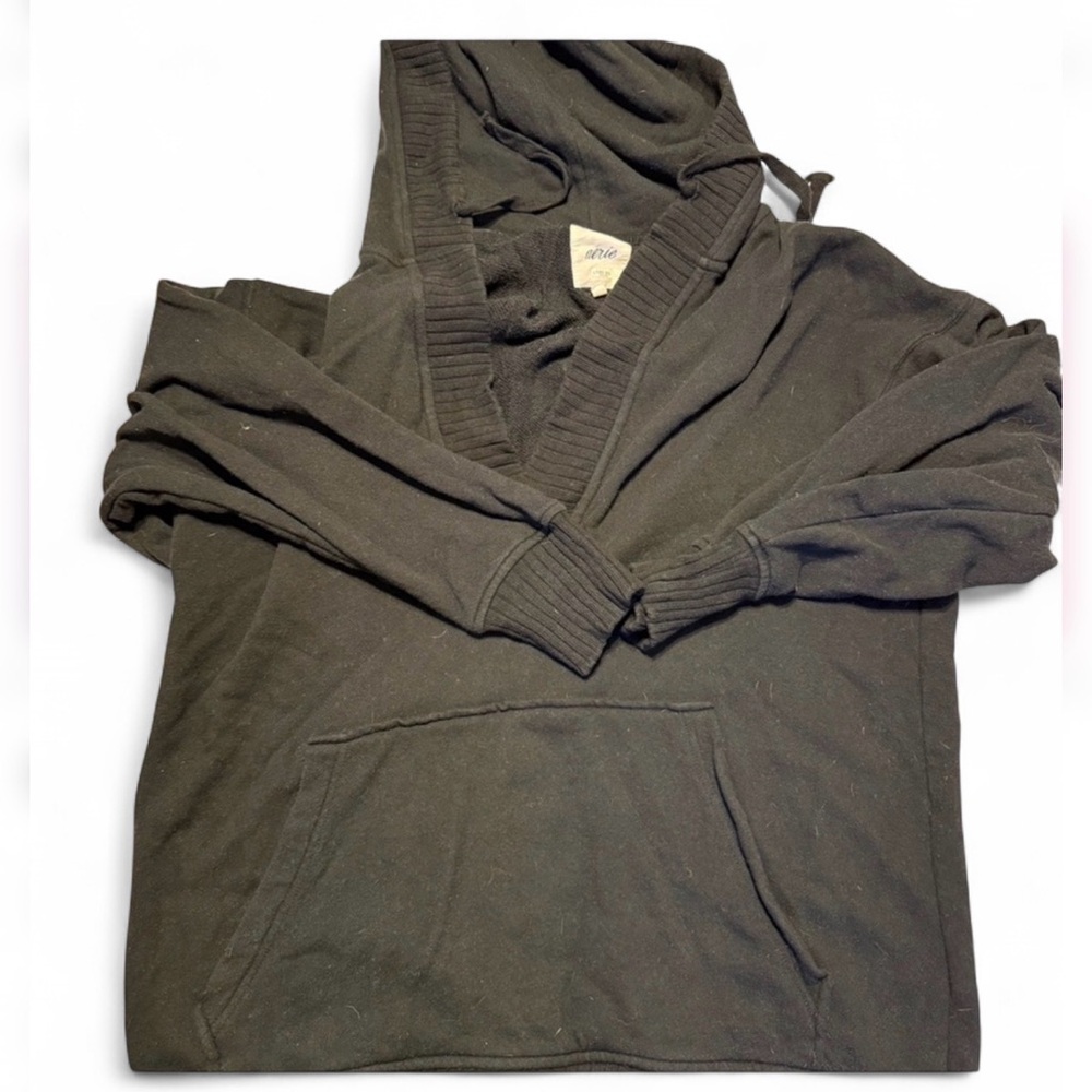 Aerie Black V-Neck Sweater/Sweat top